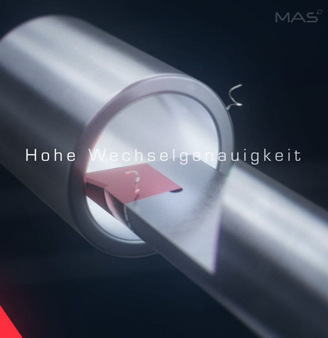 3D-Animation für MAS GmbH zeigt das Innendrehsystem INturn zur Hart- und Weichbearbeitung